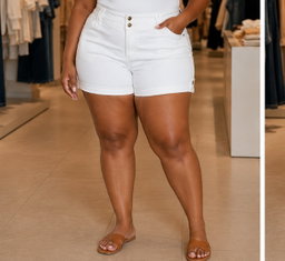 One 5 One Plus Size Female Shorts L