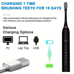 Brosse a dent électrique avec Station de charge 
