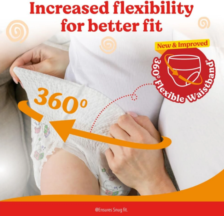 Huggies Comfy Pants |  L  | 28+2 FREE Pants |  (9 - 14kg)_6