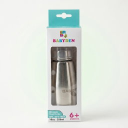 Babyden Stainless Steel Baby Feeding Bottle | 350ml