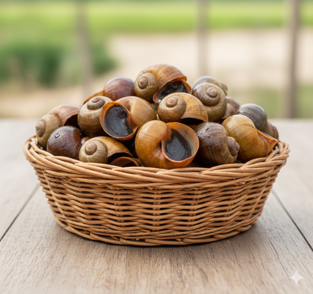 Premium Dried Freshwater Snail (Isawuru) – Sand-Free & Ready to Cook
