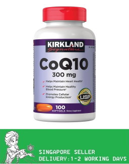 Kirkland Signature CoQ10 300 mg., 100 Softgels