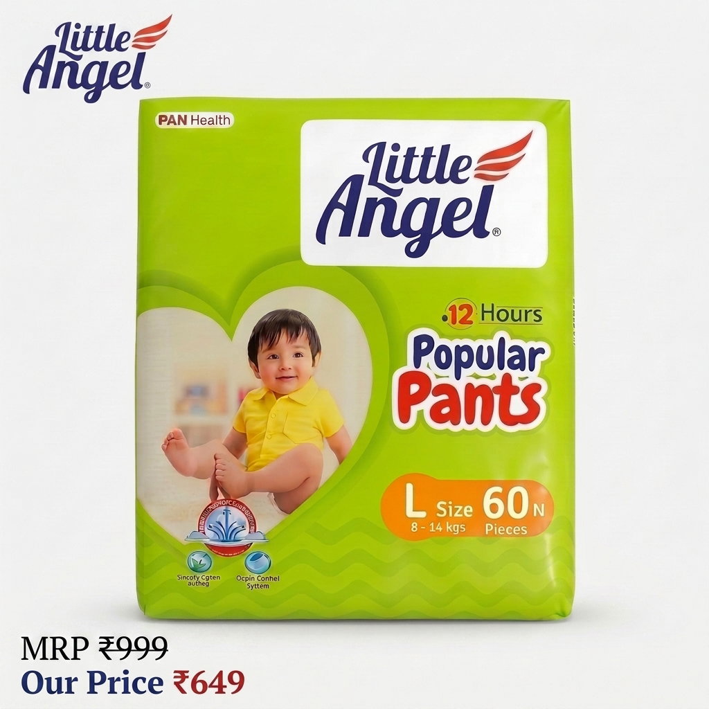 Little Angel Baby Diaper Pants _1