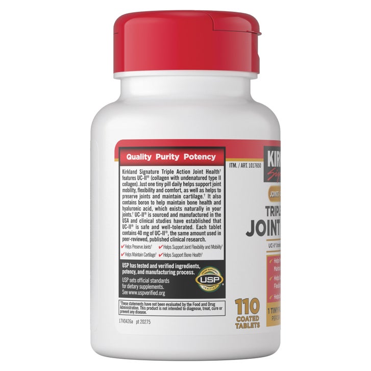 Kirkland Signature Triple Action Joint Health, 110 Coated Tablets(Exp:10/2028)_1