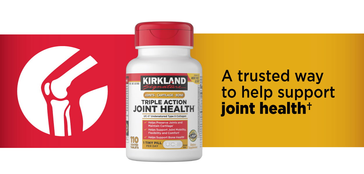 Kirkland Signature Triple Action Joint Health, 110 Coated Tablets(Exp:10/2028)_5