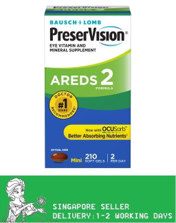 PreserVision AREDS 2 Formula, 210 Soft Gels(Exp:11/2027)