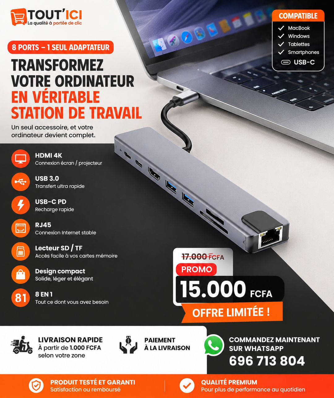 Adaptateur Multifonction 