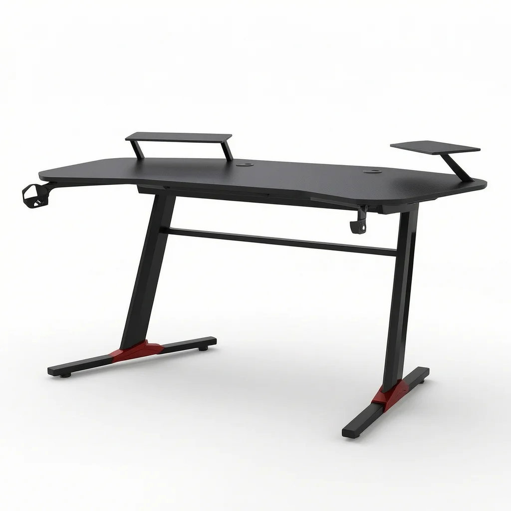 Mesa Gaming AOR SPORT M8 - Novo Modelo 180CM com Estrutura Metálica e Superfície em Fibra de Carbono de Alta Qualidade_3