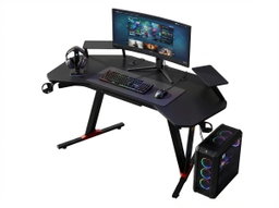 Mesa Gaming AOR SPORT M8 - Novo Modelo 180CM com Estrutura Metálica e Superfície em Fibra de Carbono de Alta Qualidade