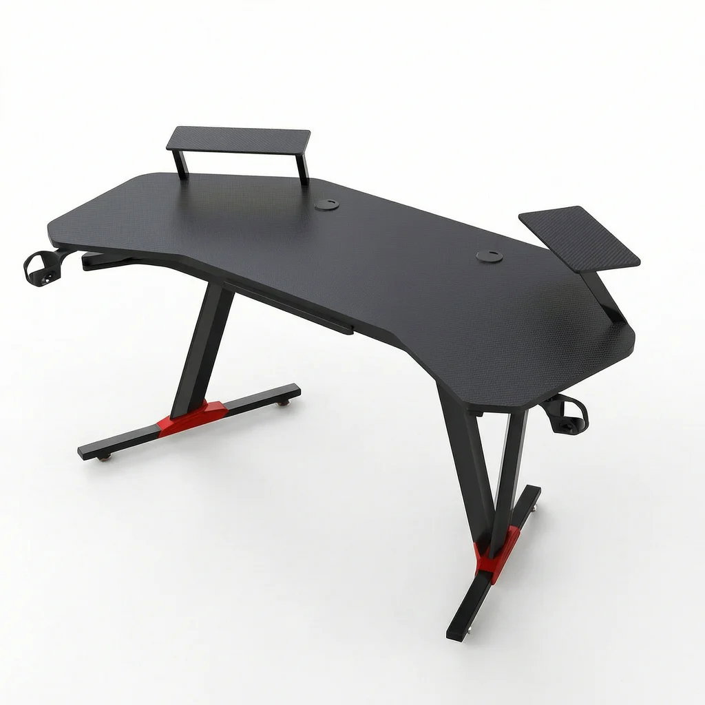 Mesa Gaming AOR SPORT M8 - Novo Modelo 180CM com Estrutura Metálica e Superfície em Fibra de Carbono de Alta Qualidade