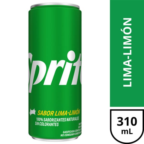 Sprite con Azúcar  Lata 310ml