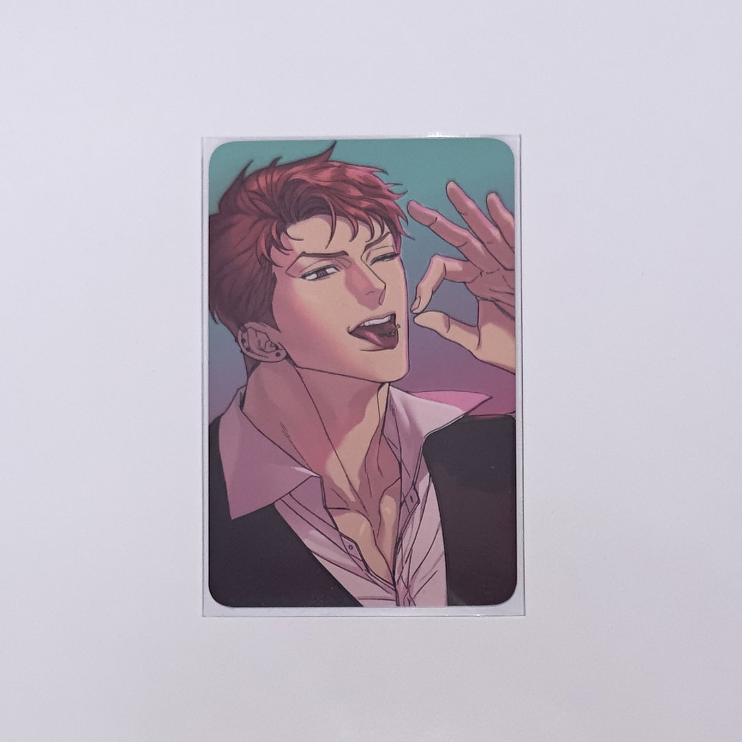 Mr Blue company “Benefit photocard” - Dog and Bird