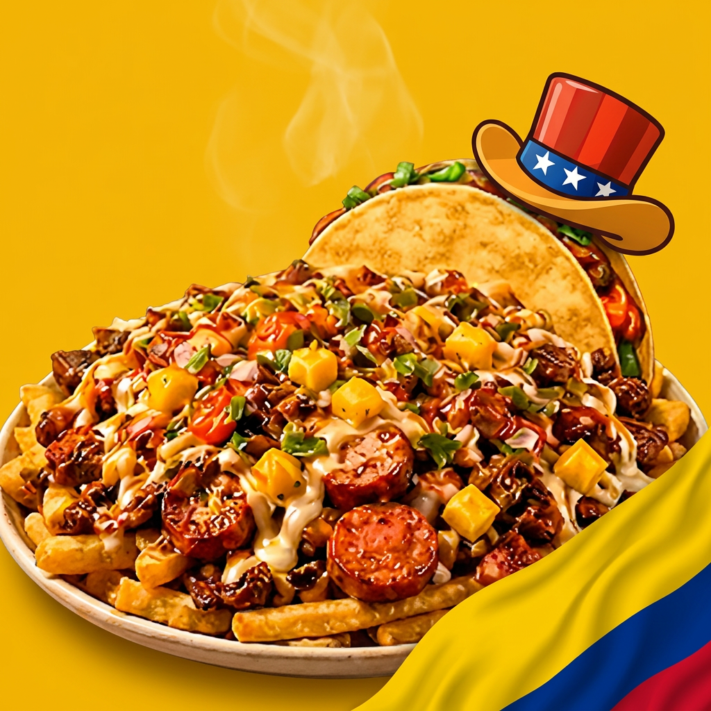 Salchipapa al Pastor