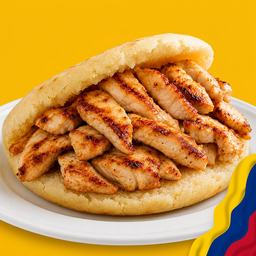 Arepa de Pollo Asado