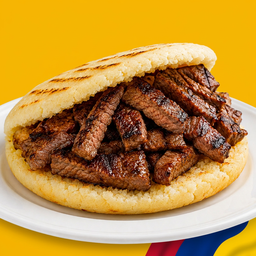 Arepa de Carne Asada