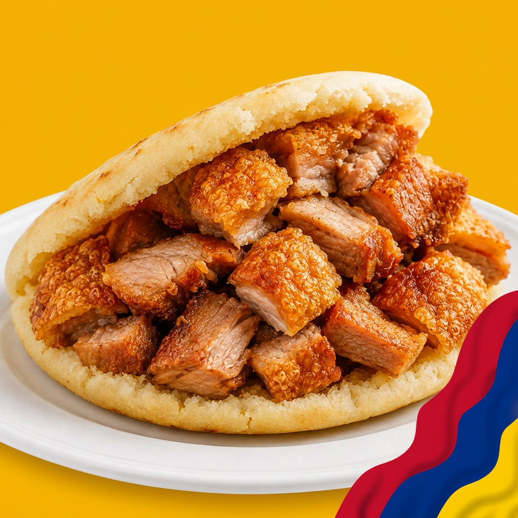 Arepa de Chicharrón