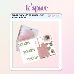 SHINEE ONEW - 5th EP ‘Tough Love’ Album (Note Ver.)