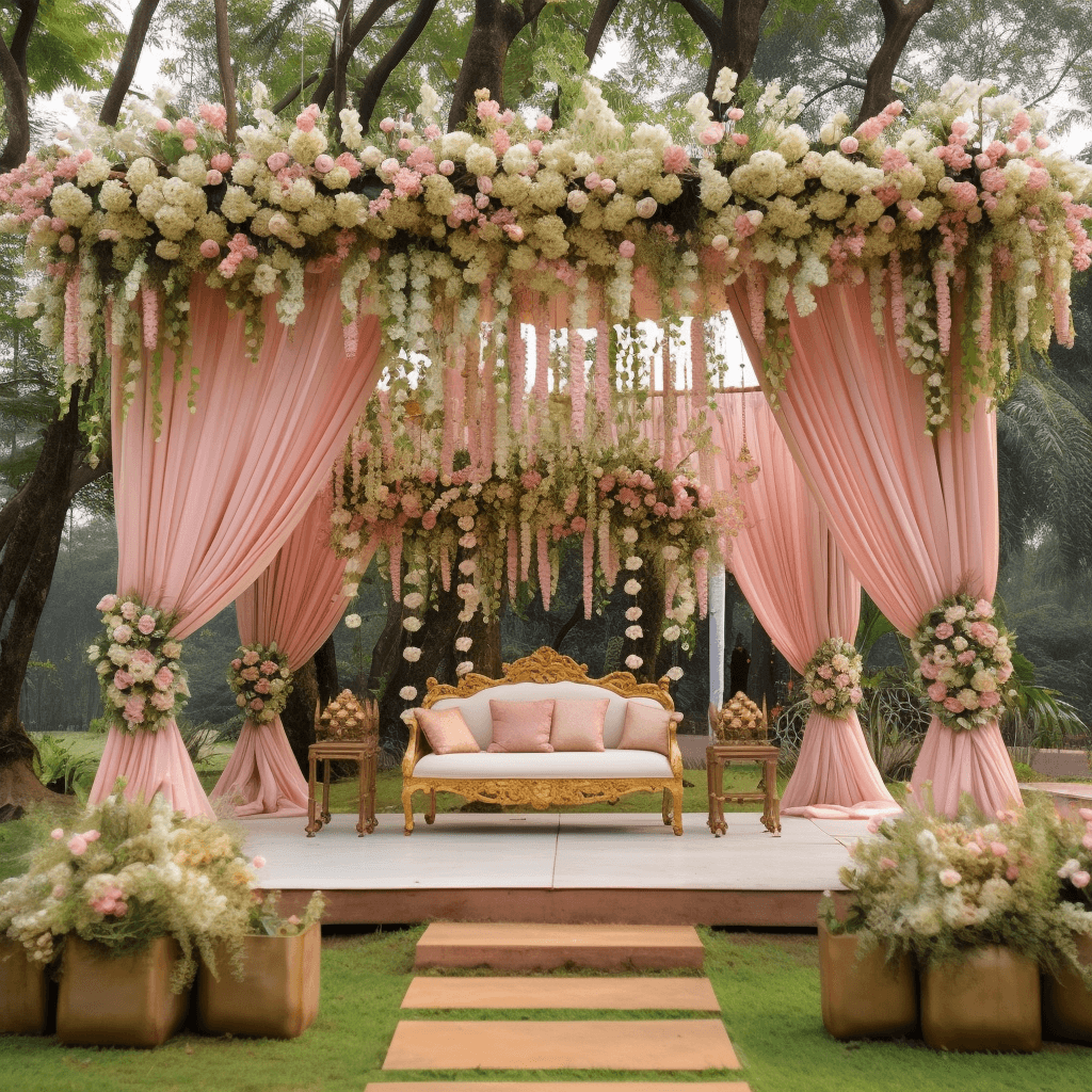 Reception Stage / Mandap Platform Setup_0