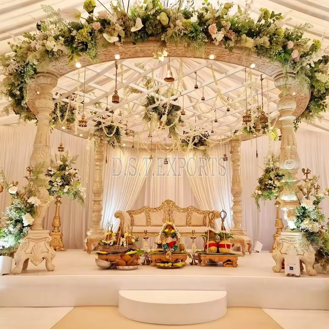 Reception Stage / Mandap Platform Setup_1