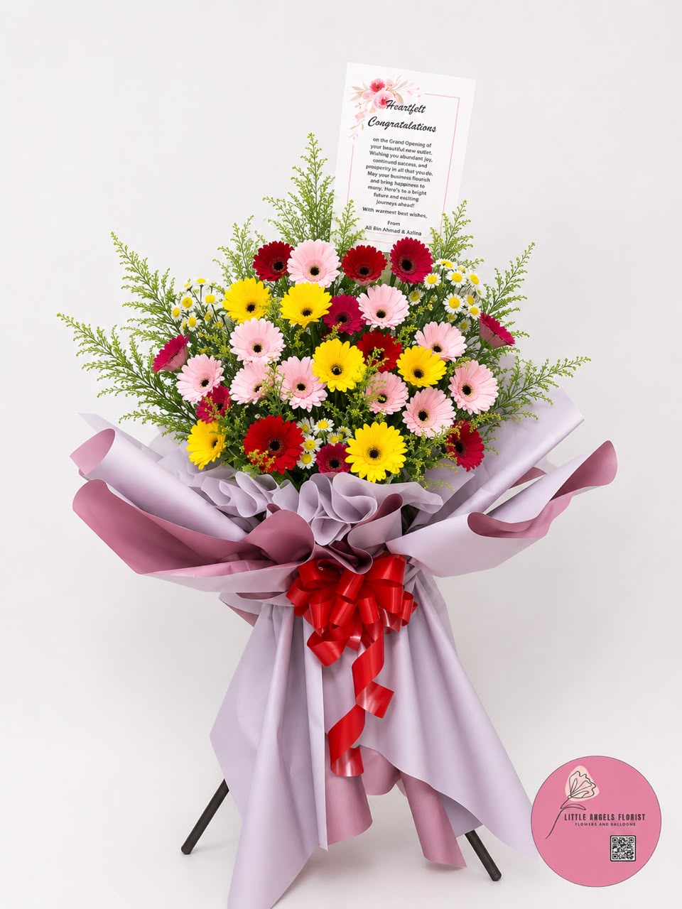 Joyful Gerbera Stand