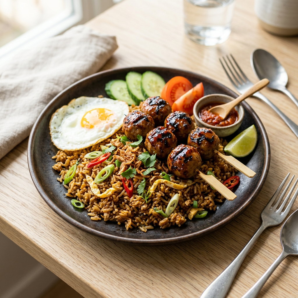 NASI GORENG MEATBALL GRILL_0