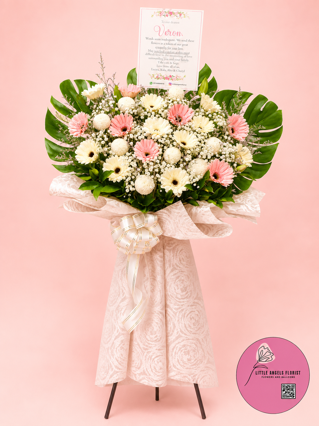 Condolences Flower Stand