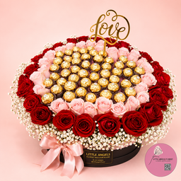 Premium Roses and Choc Box