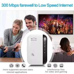 Repetidor / Amplificador de Señal Wi-Fi 300 Mbps