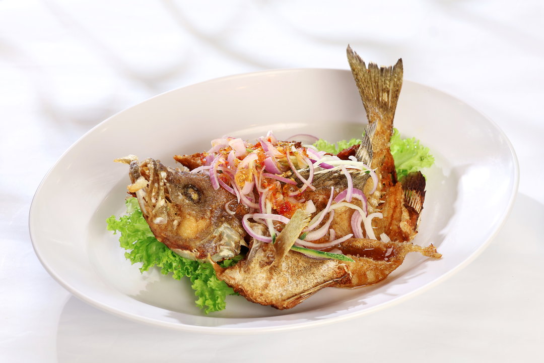 Fried Grouper w/ Thai Sauce 泰国炸石斑