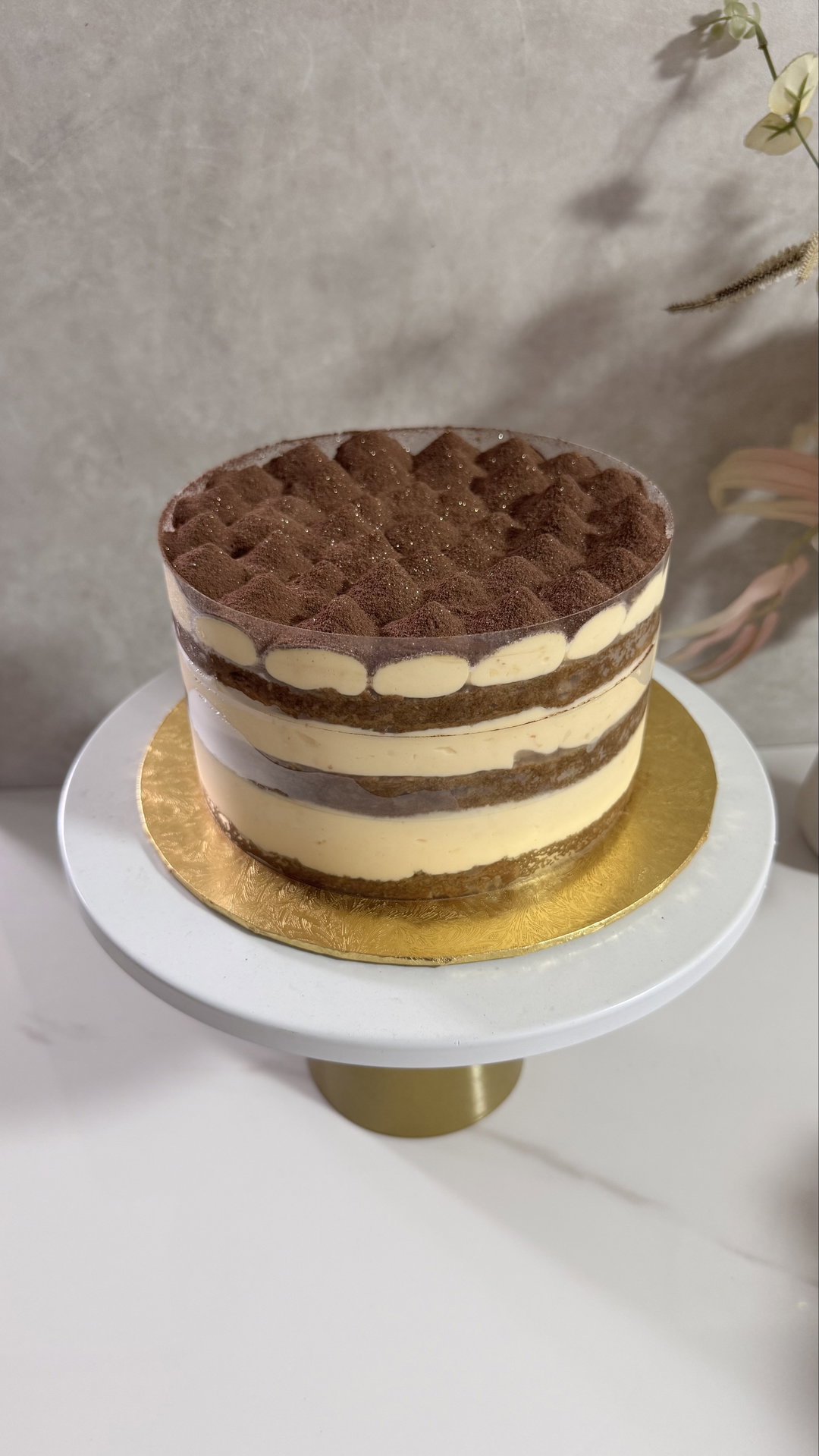 Classic Tiramisu Round