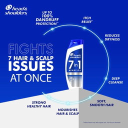 Head & Shoulders | 7 in1 | Anti-dandruff Shampoo 