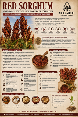 SORGHUM RED x 50 seeds