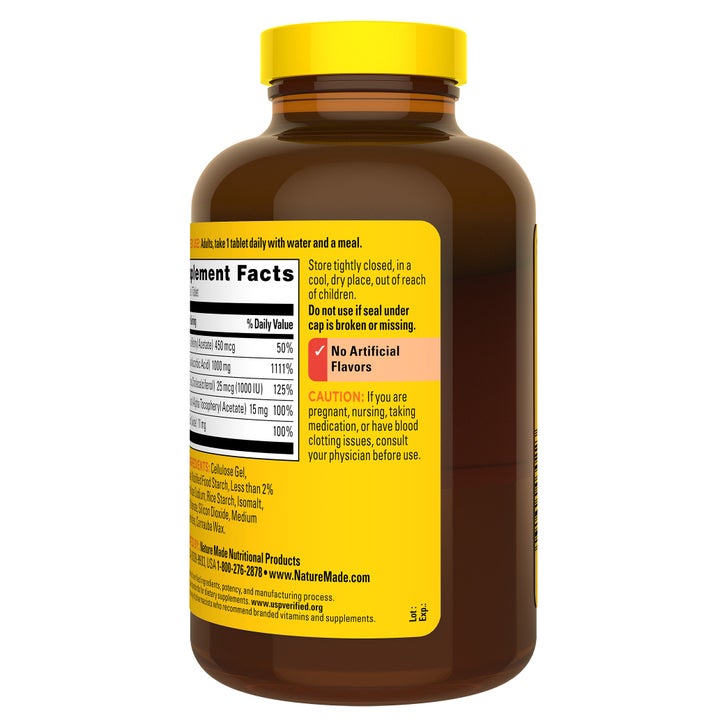Nature Made Super C with Vitamin D3 and Zinc, 200 Tablets(Exp:12/2027)_2