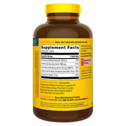 Nature Made Super C with Vitamin D3 and Zinc, 200 Tablets(Exp:12/2027)