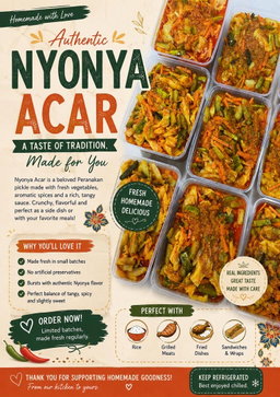 Nyonya Acar homemade