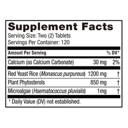 Weider Red Yeast Rice Plus 1200 mg, 240 Tablets(Exp:03/2029)
