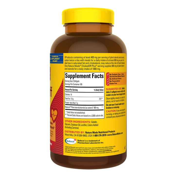 Nature Made CholestOFF Plus, 210 Softgels(Exp:09/2027)_2