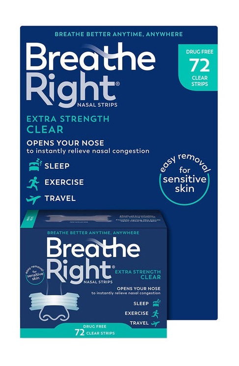 Breathe Right Extra Strength Nasal Strips, 72 Strips_6