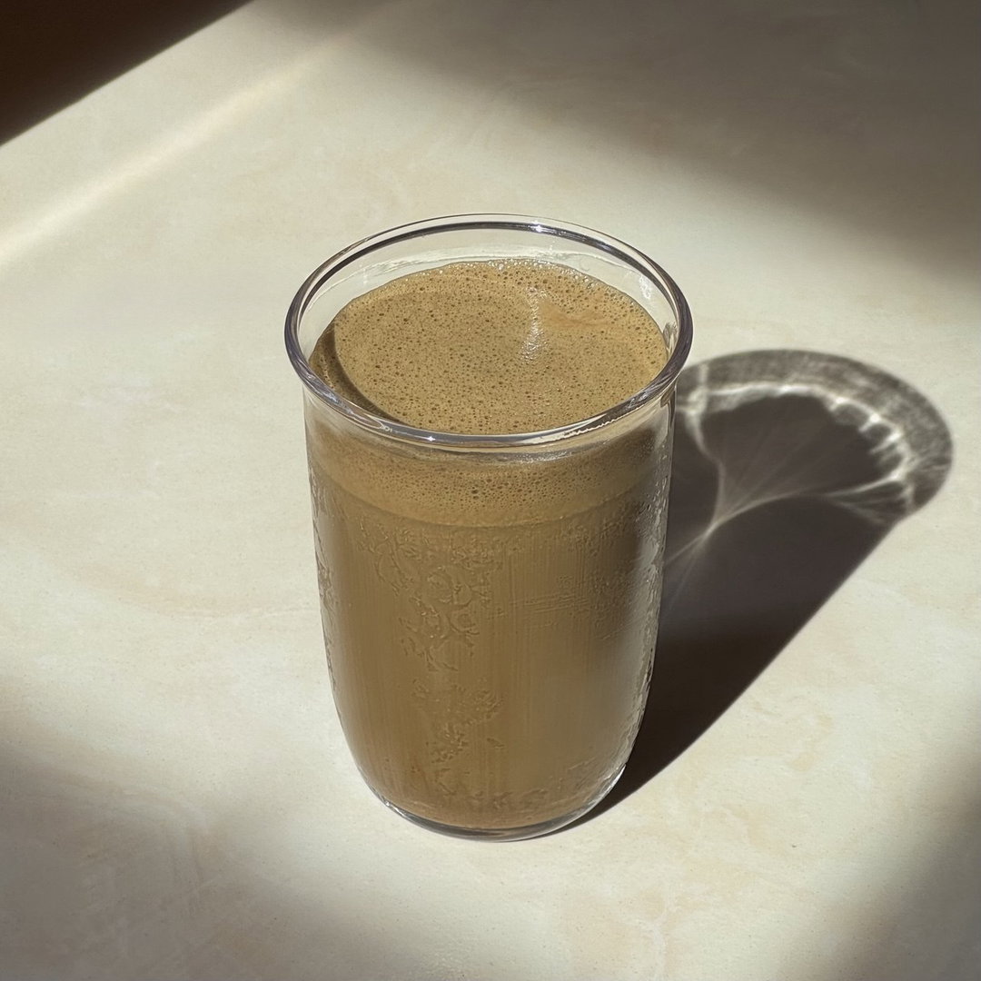Coconut hojicha