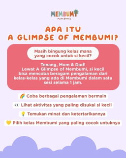 A Glimpse of Membumi - Trial Class Oktober