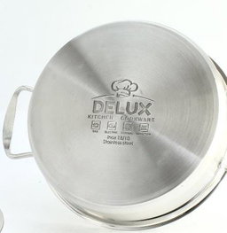 مقلاة 22 انوكس 18/10 Delux 