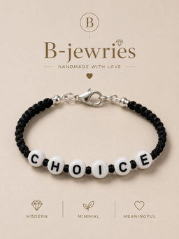 Name ring bracelet
