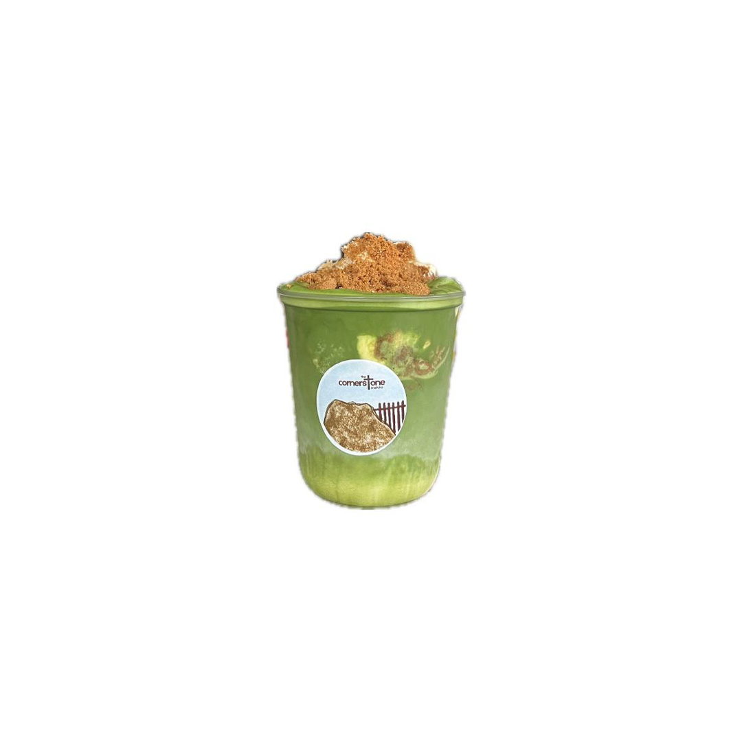 Banana Pudding Matcha Latte