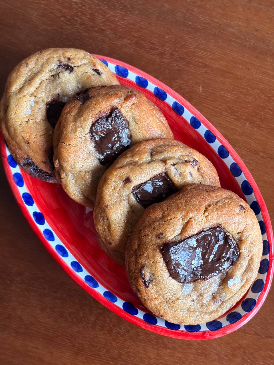 Dark chocolate chunk cookies_0