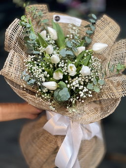 Ivory Tulips