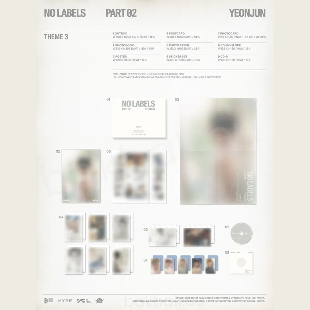 TXT YEONJUN - ‘NO LABELS PART:02’ Album (PB Ver.)_3