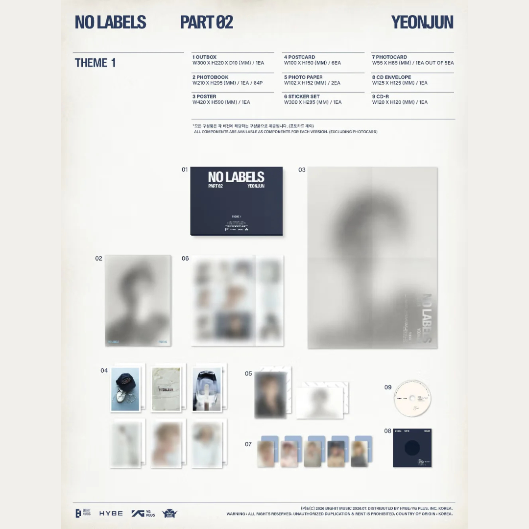 TXT YEONJUN - ‘NO LABELS PART:02’ Album (PB Ver.)_1