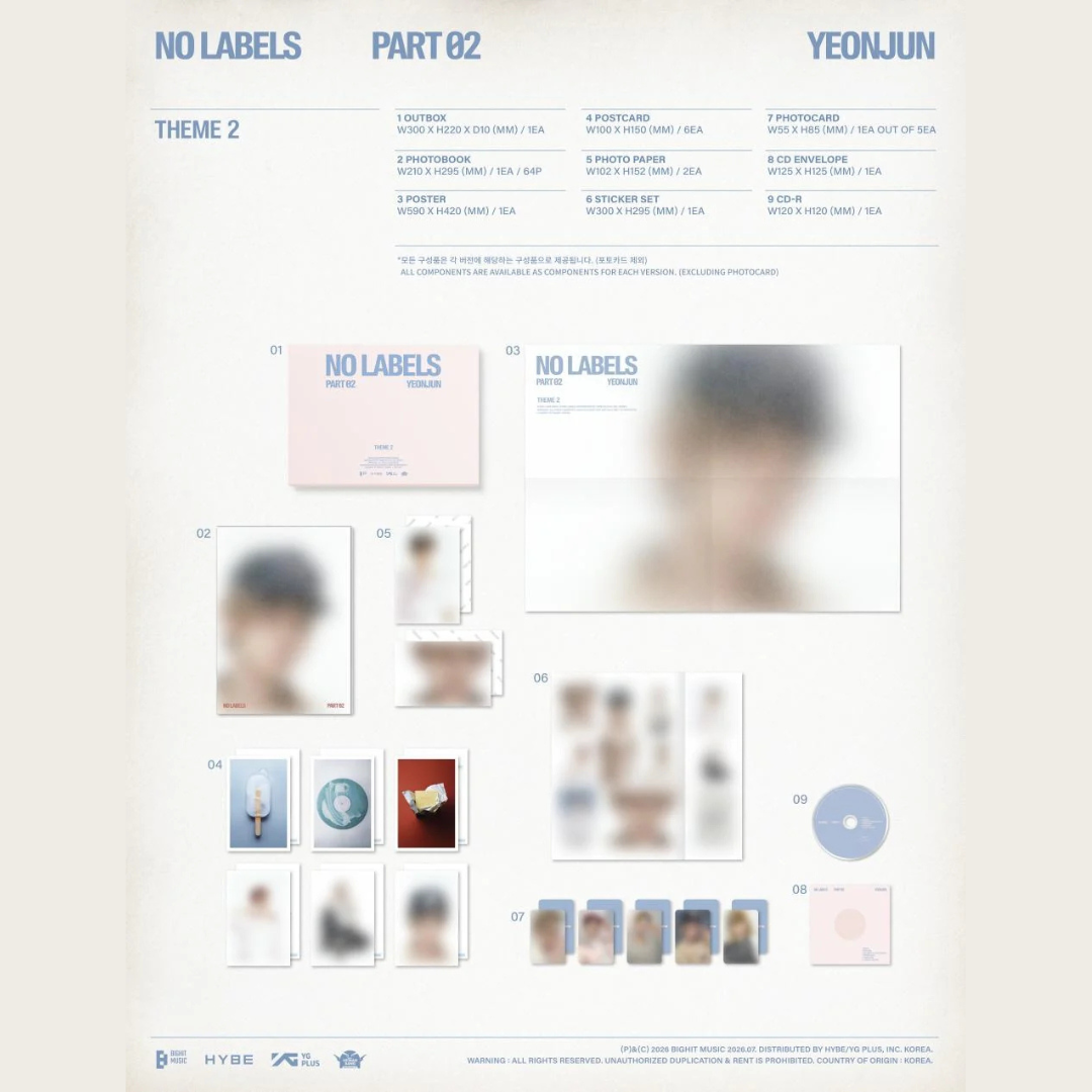 TXT YEONJUN - ‘NO LABELS PART:02’ Album (PB Ver.)_2
