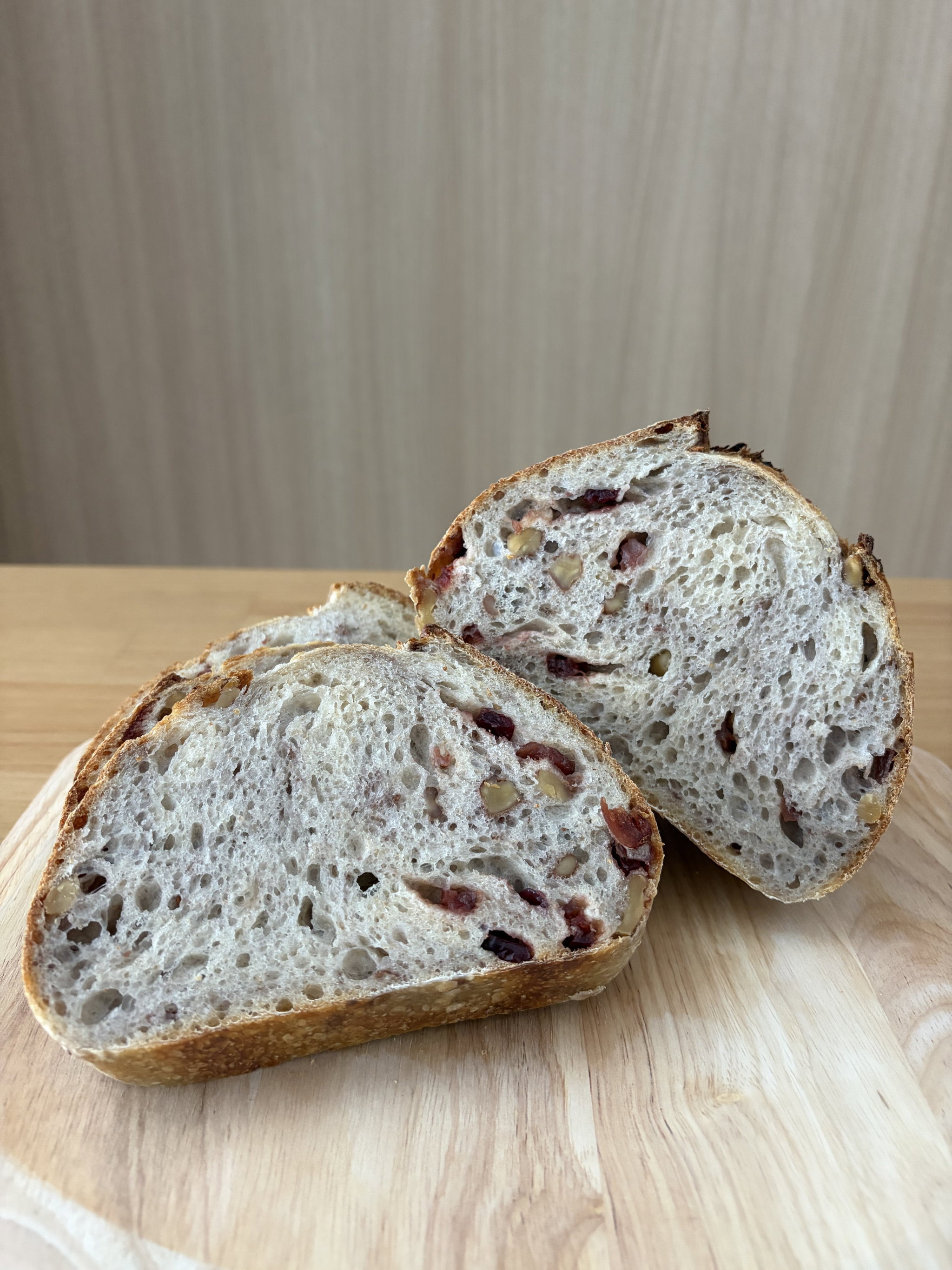 Cranberry & Walnut Sourdough (Wholemeal)_1