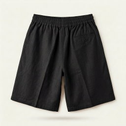 Cotton Half pant for Men | Black